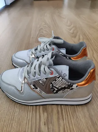 Zapatillas Victoria Mujer Multicolor/Plata