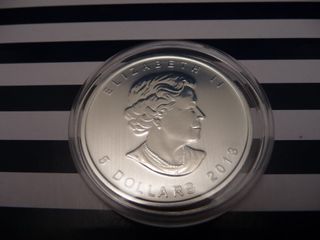 Moneda Plata Canadá Maple 2013 1oz 999