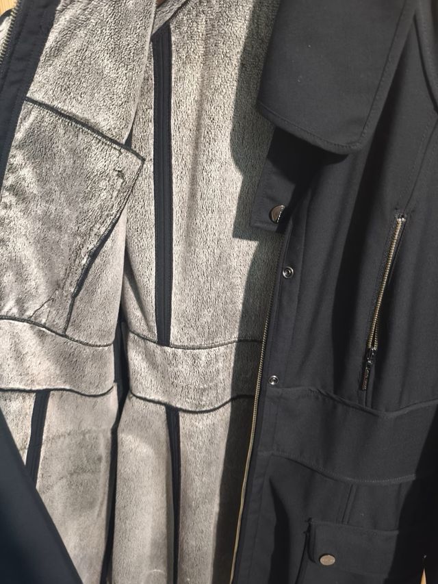 Chaqueta Larga Adolfo Domínguez Negra