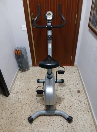 Bicicleta Estática Gris
