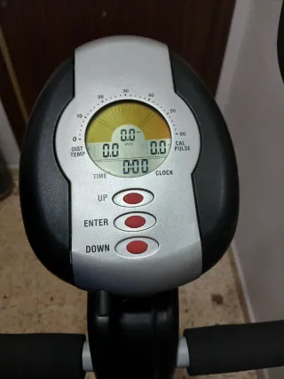 Bicicleta Estática Gris