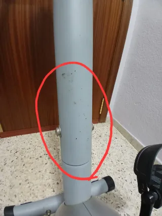 Bicicleta Estática Gris