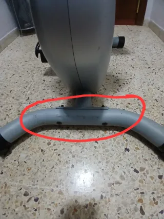 Bicicleta Estática Gris