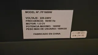 Cinta de correr negra