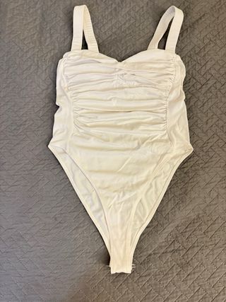 Body drapeado tirantes Zara