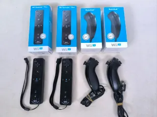 Mandos Wii Remote Motion Plus y Nuncuk