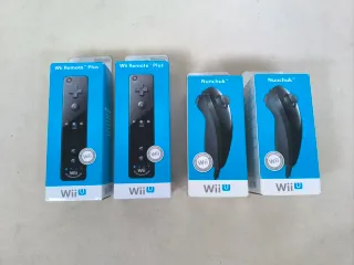 Mandos Wii Remote Motion Plus y Nuncuk