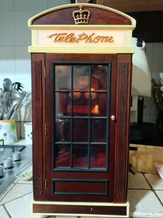Cabina telefonica stereo anni 80