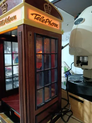 Cabina telefonica stereo anni 80