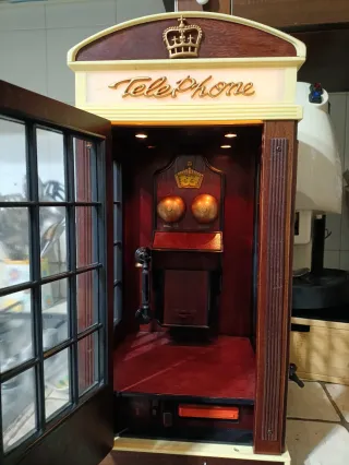 Cabina telefonica stereo anni 80