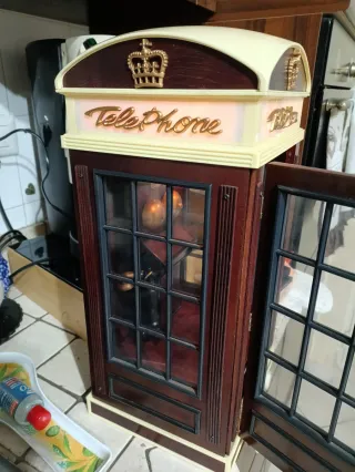 Cabina telefonica stereo anni 80