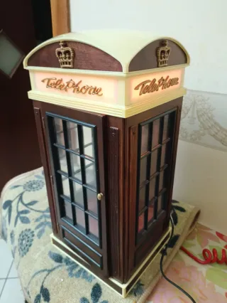 Cabina telefonica stereo anni 80