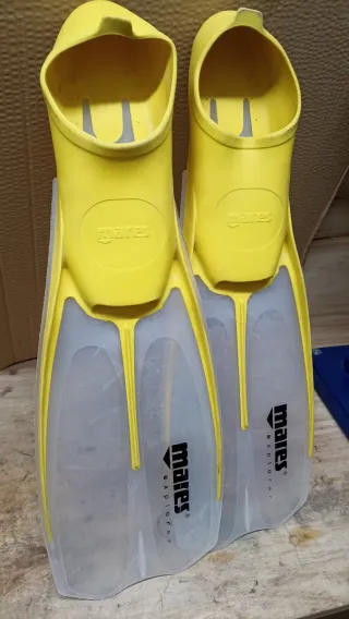 Aletas de buceo Mares Explorer Amarillas