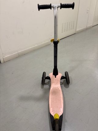 Patinete 3 ruedas rosa niña