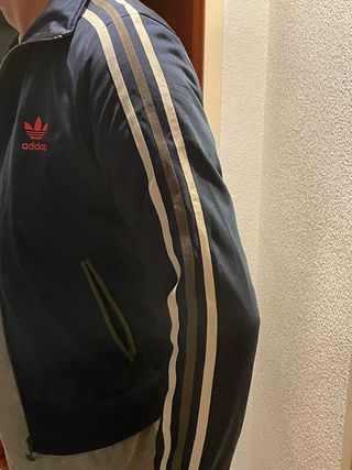 Chaqueta Adidas Retro Azul Talla L