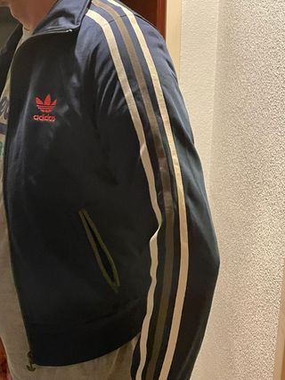 Chaqueta Adidas Retro Azul Talla L