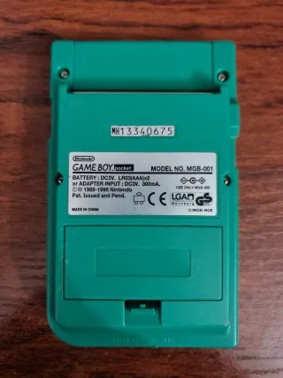 Nintendo Game Boy Pocket Verde