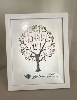 Cornice Fotografiche 20x25 cm – Bianco Effetto Leg