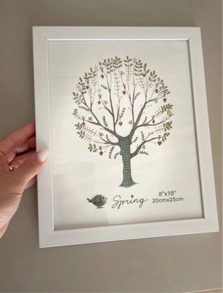 Cornice Fotografiche 20x25 cm – Bianco Effetto Leg