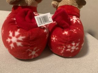 Pantofole renna natalizie bambini 33/34
