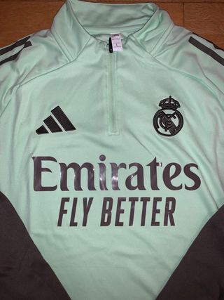 Chándal Real Madrid Adidas Training Verde/Gris