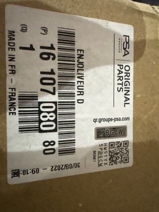 Carcasa Retrovisor Derecho Peugeot 308 2020