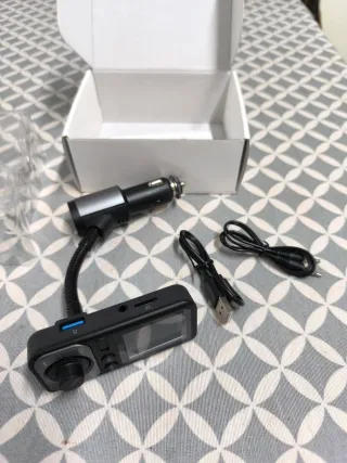 Transmisor FM Bluetooth para coche