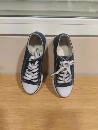 Zapatillas azul T-38 mujer