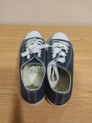 Zapatillas azul T-38 mujer