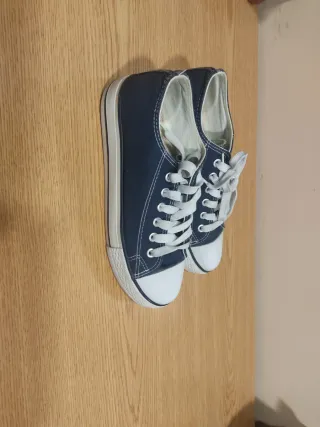 Zapatillas azul T-38 mujer