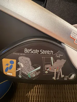 Silla coche BeSafe verde