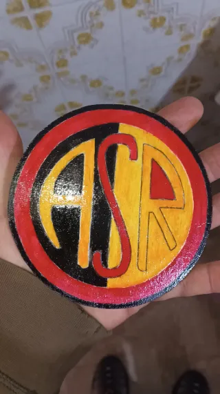 Gadget in legno AS Roma