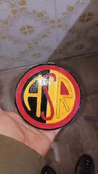 Gadget in legno AS Roma