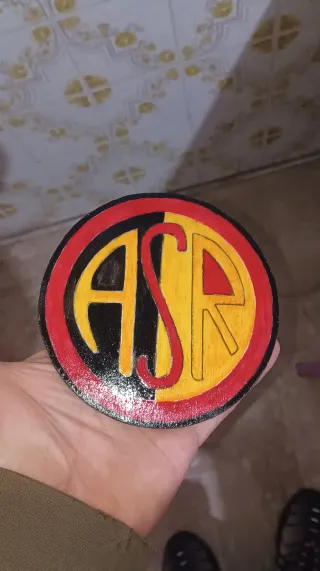 Gadget in legno AS Roma