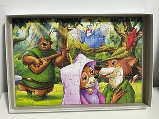 Lote Puzzle Disney y Libro Puzzle