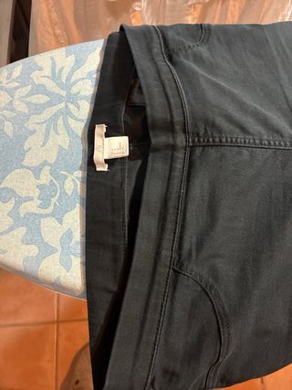 2 Pantalones Negros Mujer Talla 44