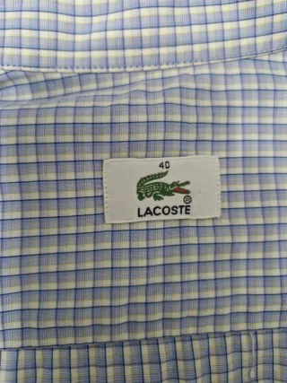 Camisa Lacoste Talla L (40) nuevecita