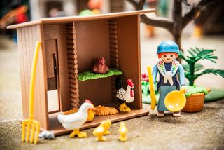 Playmobil Granja Conejeras Gallinero