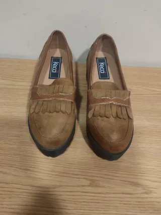 Mocasines Keca Marrón T-38 Mujer