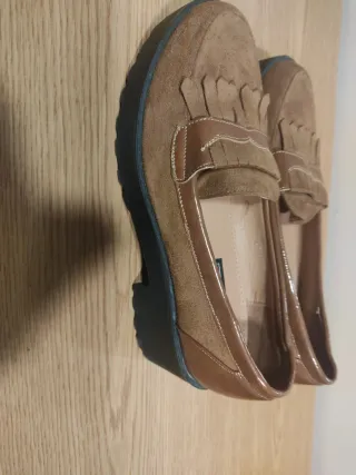 Mocasines Keca Marrón T-38 Mujer