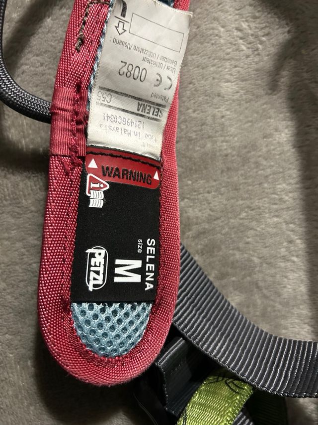 Arnés escalada mujer Petzl Talla M