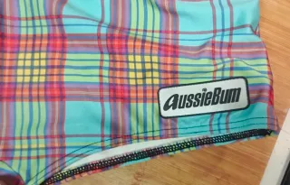 Bañador cuadros multicolor