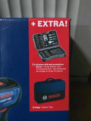 Set Bosch Profesional Taladro atornillador