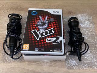 La Voz Vol. 2 Wii + 2 Micrófonos