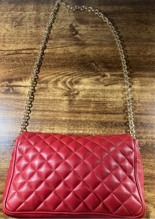 Bolso Carolina Herrera Acolchado Cadena Dorada