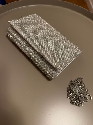 Pochette donna argento Prima Donna