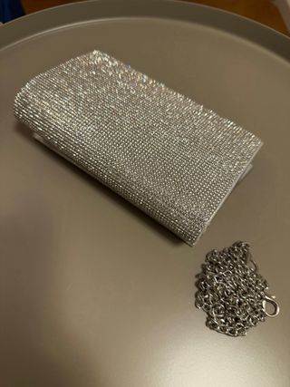 Pochette donna argento Prima Donna