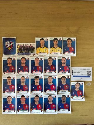 21 CROMOS HUESCA LIGA HYPERMOTION 2025-26 PANINI
