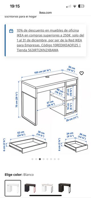 Scrivania Mickey Ikea