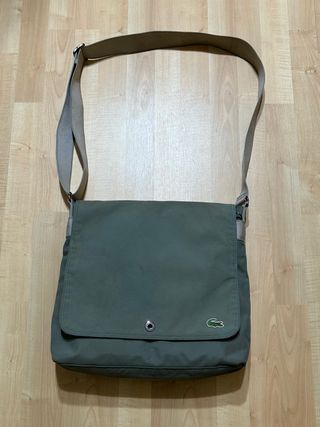 borsa Cartella Lacoste verde